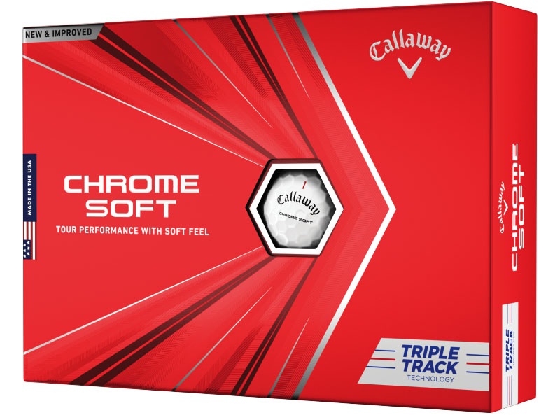 Callaway Golf Chrome Soft White Triple Track Buy 3 Get 1 Free